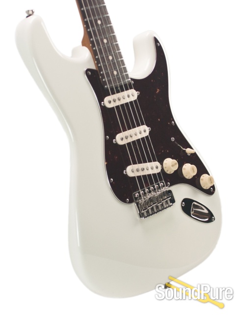 Michael Tuttle Tuned S Olympic White SSS Electric #414 — image 6
