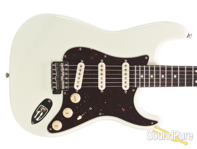 Michael Tuttle Tuned S Olympic White SSS Electric #414 — image 8