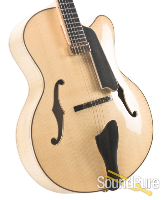 Eastman AR910CE-BD Blonde 17" Archtop #14650176 — image 7