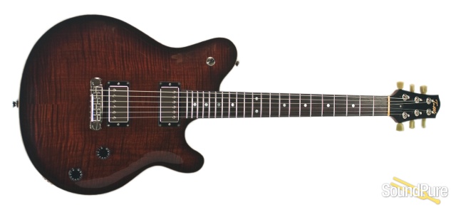 Michael Tuttle Carve Top Deluxe Brown Burst #23 — image 4
