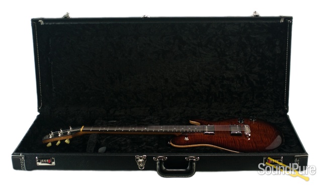 Michael Tuttle Carve Top Deluxe Brown Burst #23 — image 7