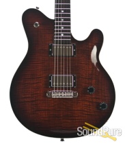 Michael Tuttle Carve Top Deluxe Brown Burst #23 Michael Tuttle Carve Top Deluxe Brown Burst #23