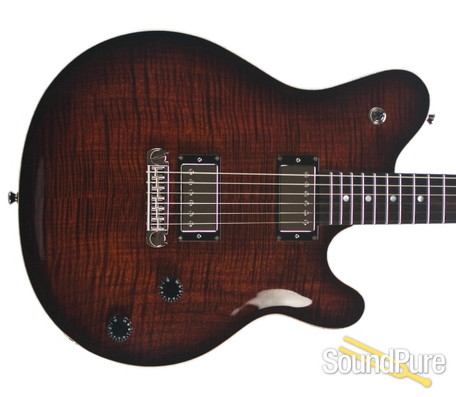 Michael Tuttle Carve Top Deluxe Brown Burst #23 — image 8