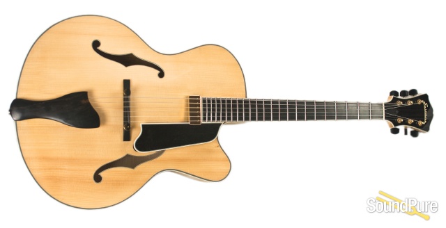 Eastman AR810CE-BD Blonde Archtop #10355230 - Used — image 4