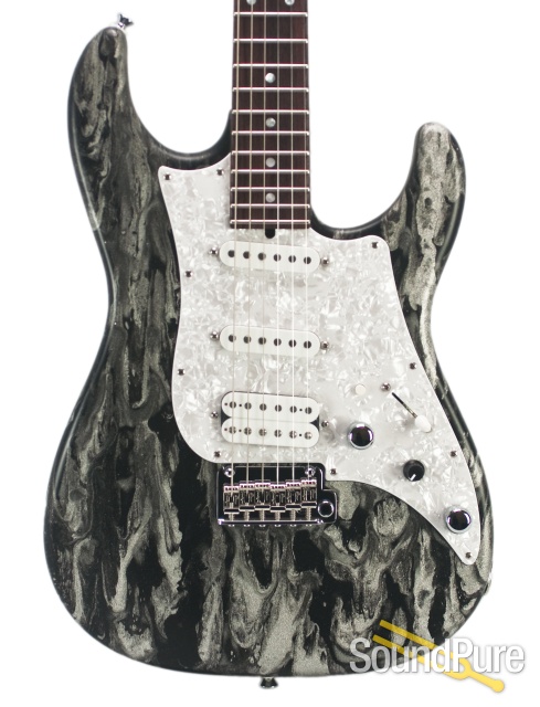 Tyler Studio Elite HD Black Schmear HSS Guitar #16237 — image 1