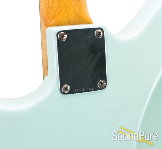 Mario Guitars Jazz-Style Sonic Blue Electric Guitar #1216232 — image 6
