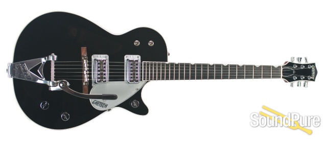 Gretsch Ebony Power Jet Semi-Hollow Electric Guitar - Used — image 4
