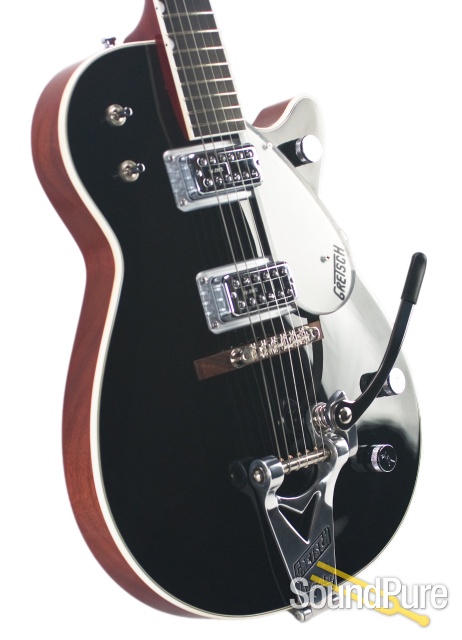 Gretsch Ebony Power Jet Semi-Hollow Electric Guitar - Used — image 6