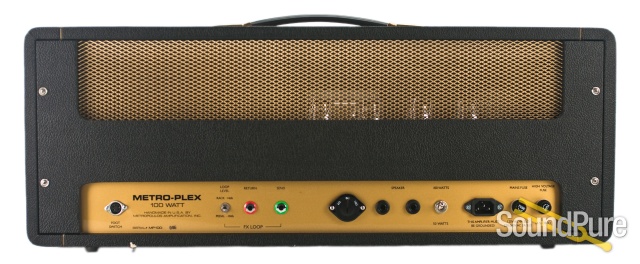Metropoulos Metro-Plex Amplifier Head, Black - Used — image 4