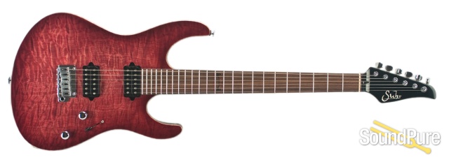 Suhr Modern Ltd. Edition Faded Trans Wine Red Burst - Used — image 3