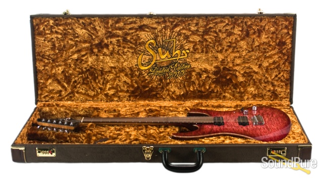 Suhr Modern Ltd. Edition Faded Trans Wine Red Burst - Used — image 5