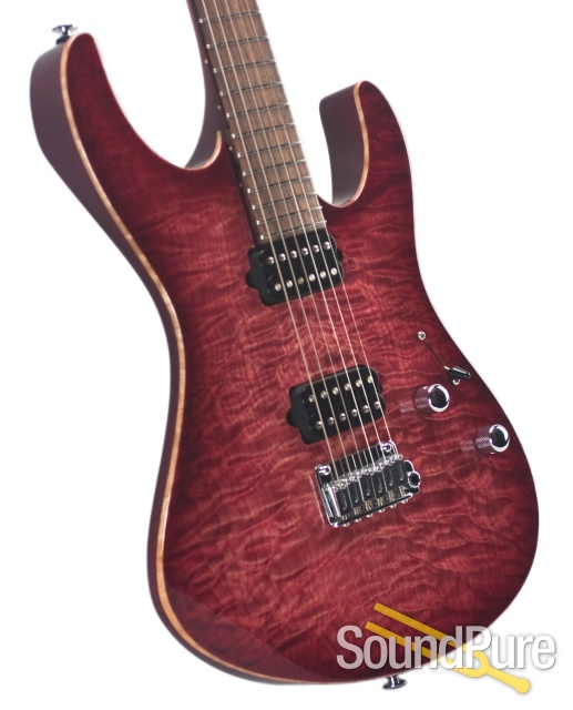 Suhr Modern Ltd. Edition Faded Trans Wine Red Burst - Used — image 7