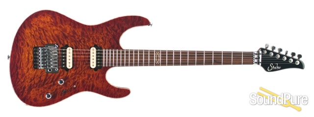 Suhr Modern Ltd. Edition Fireburst Electric - Used — image 3