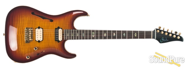 Suhr Standard Ltd. Edition Archtop Aged Cherry Burst - Used — image 3