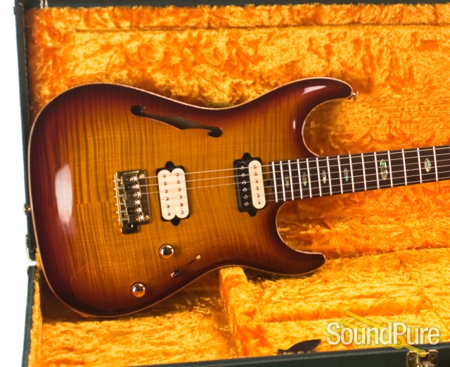 Suhr Standard Ltd. Edition Archtop Aged Cherry Burst - Used — image 4