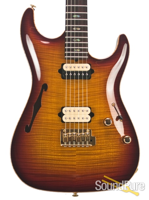 Suhr Standard Ltd. Edition Archtop Aged Cherry Burst - Used — image 1
