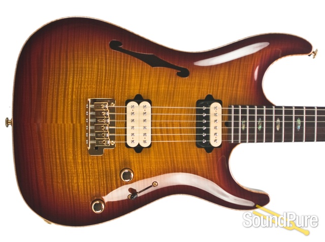 Suhr Standard Ltd. Edition Archtop Aged Cherry Burst - Used — image 9