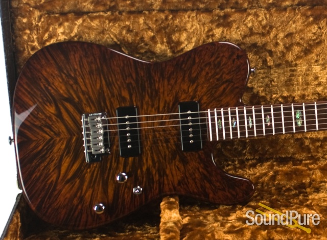 Suhr Classic T Ltd. Edition Chambered Fireburst - Used — image 4