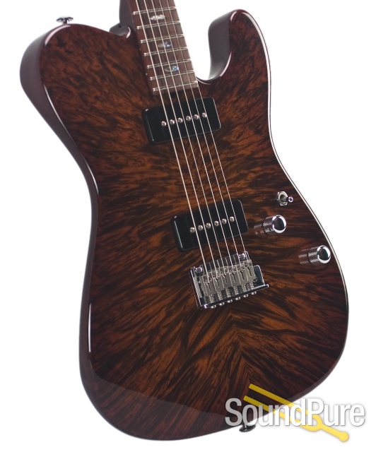 Suhr Classic T Ltd. Edition Chambered Fireburst - Used — image 8