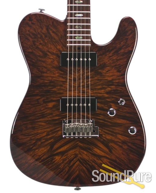 Suhr Classic T Ltd. Edition Chambered Fireburst - Used — image 1