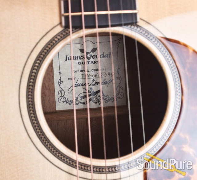 Goodall Traditional Addy/Mahogany OM Acoustic #6340 - Used — image 2