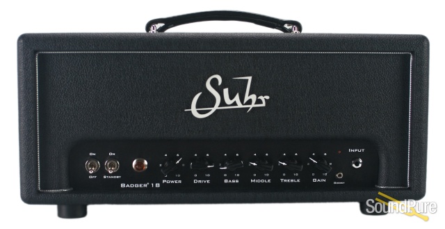 Suhr Badger 18 Amp Head, Black