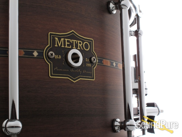 Metro 7x14 Torrangora 12 Ply Snare Drum w/ Figured Inlay — image 6