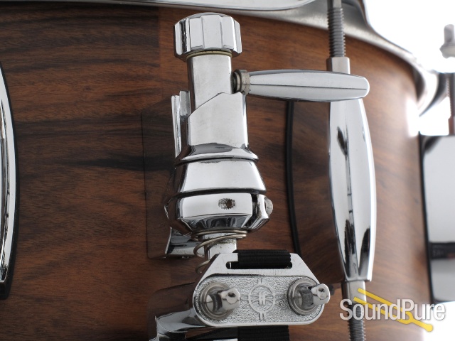 Metro Drums 5.5x14 Jarrah Ply Snare Drum-Rosewood Satin — image 4
