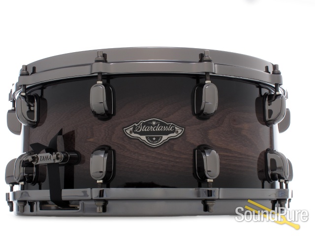 Tama 6.5x14 Starclassic B/B Snare Drum-Charcoal Elm Burst — image 1