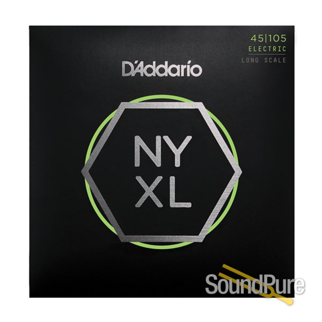 D'Addario NYXL45105 Regular Light Electric Bass Strings — image 1