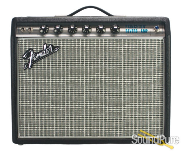 Fender '68 Reissue Silverface Princeton Combo - Used — image 1