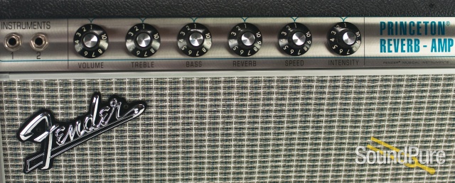 Fender '68 Reissue Silverface Princeton Combo - Used — image 6