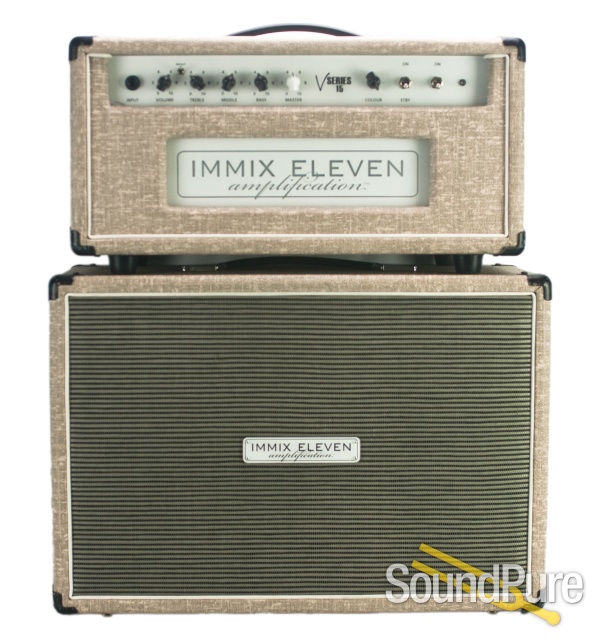 Immix Eleven VS15 Fawn Head & 1x12 Cab w/ Alnico Blue - Used — image 1