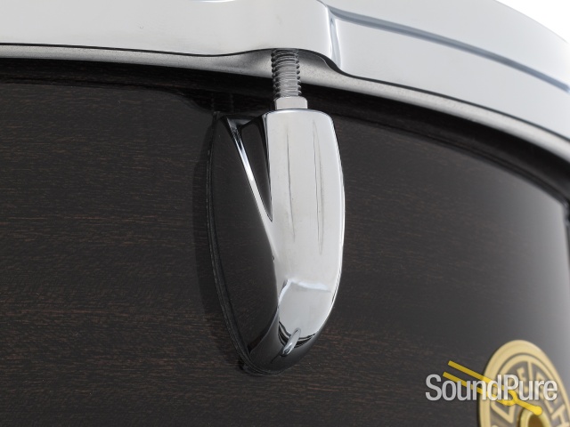Gretsch 6.5x14 USA Ebony Ribbon Mahogany Snare Drum — image 6