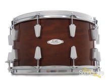C&C Drums Custom 8x14 Maple/Gum Snare Drum-Mahogany Stain