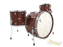 C&C Drums Maple/Gum Drum Set-Mahogany Stain Gloss