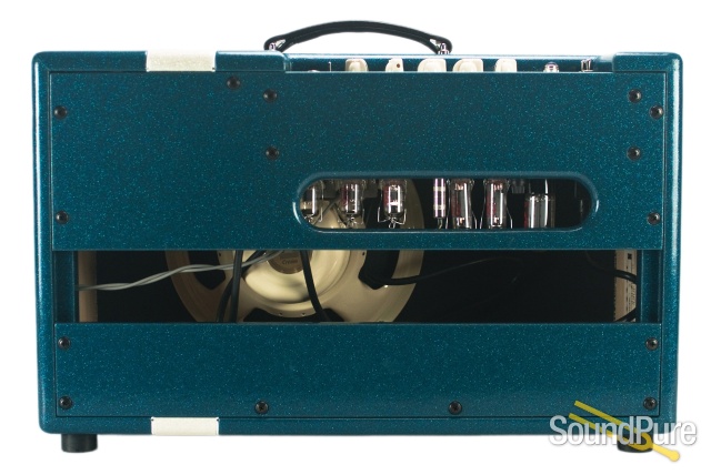 Swart Mod 84 Ocean Sparkle 15w 1x12 w/ Creamback Combo Amp — image 3