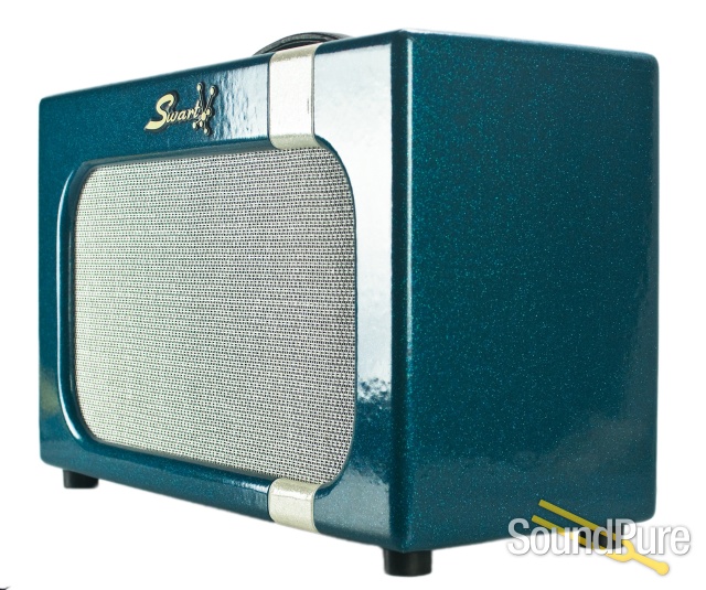 Swart Mod 84 Ocean Sparkle 15w 1x12 w/ Creamback Combo Amp — image 4