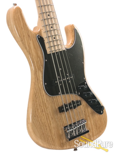 Sadowsky MV5 Natural Gloss 5-String Electric Bass Guitar — image 6