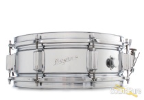 Rogers 5x14 Powertone Chrome over Brass Snare Drum Rogers 5x14 Powertone Chrome over Brass Snare Drum