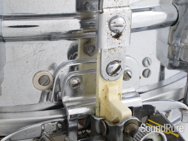 Ludwig 5x14 Super Sensitive Chrome Over Brass-Pre Serial — image 8