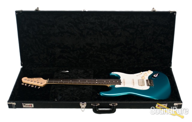 Tuttle Custom Classic S Satin Aqua Metallic HSS #394 - Used — image 2