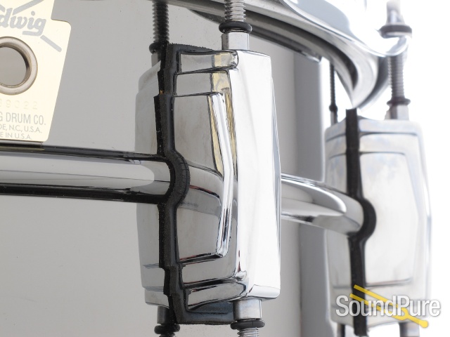 Ludwig 5x14 Black Beauty Snare Drum-Imperial Lugs — image 6