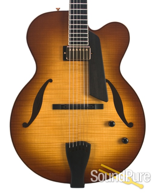 Sadowsky Jim Hall Model Caramel Burst Archtop #A1297 — image 1
