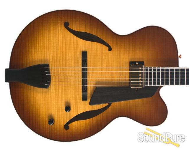 Sadowsky Jim Hall Model Caramel Burst Archtop #A1297 — image 9