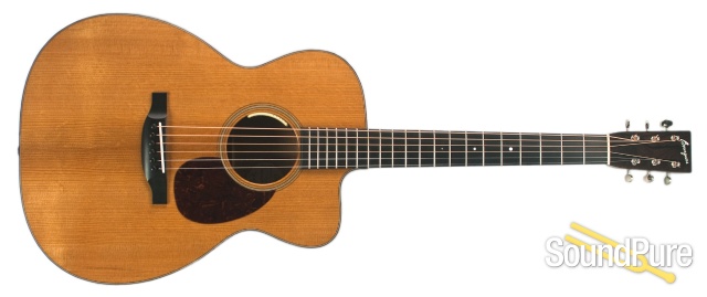 Bourgeois Custom Country Boy OM Addy/Mahogany #7077- Used — image 5