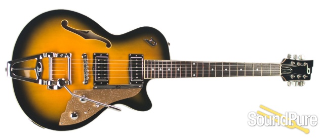 Duesenberg Starplayer TV 2-Tone Burst Semi-Hollow #161529 — image 6