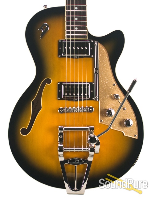 Duesenberg Starplayer TV 2-Tone Burst Semi-Hollow #161529 — image 1