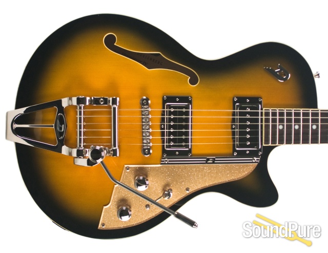 Duesenberg Starplayer TV 2-Tone Burst Semi-Hollow #161529 — image 9