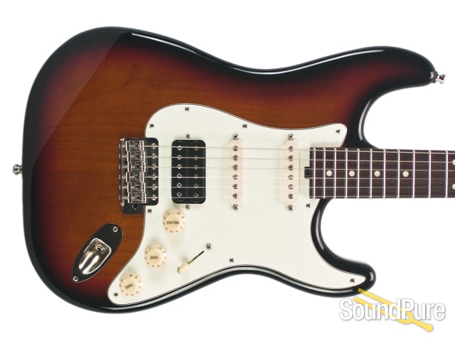 Tuttle Custom Classic S 3-Tone Sunburst HSS #227 - Used — image 8